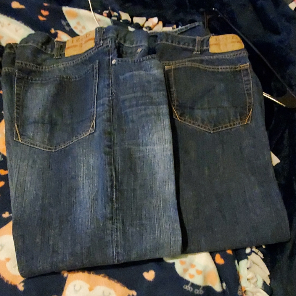 2 pair of Jean's, great condition,  seldom worn